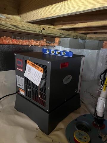 SaniDry Sedona Dehumidifier