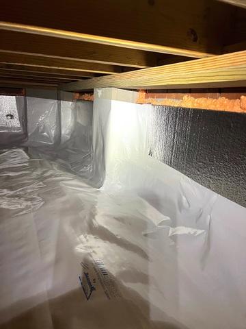 Crawl Space Wall Insulation