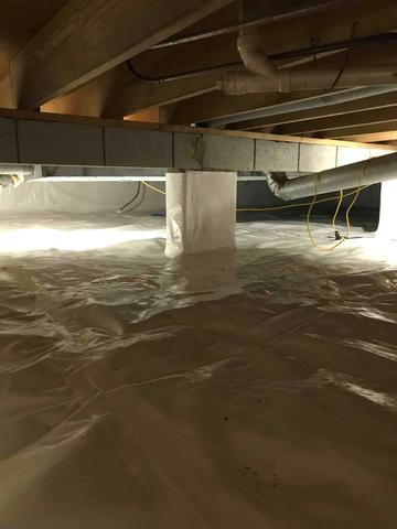 Crawl Space Vapor Barrier