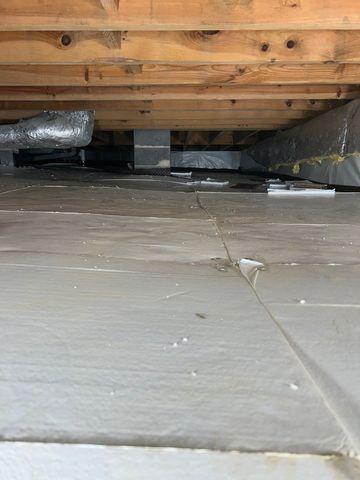 Crawl Space Floor Covering