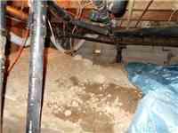 Piles of Dirt in the Crawlspace