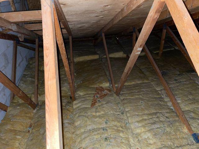 Aperçu du grenier avant les travaux