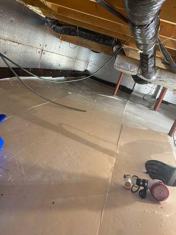 Crawl Space floor insulation