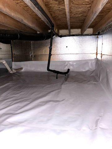 Clean Space crawl space encapsulation