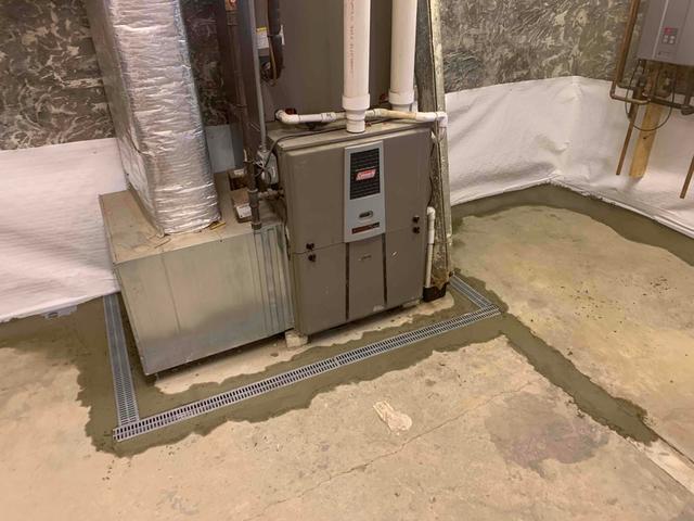 TrenchDrain and WaterGuard System Connected