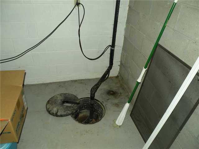 Before New Sump Pump