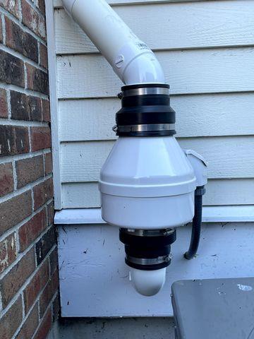 Exterior Radon System in Connecituct