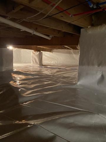 CleanSpace Seals up his Crawl Space
