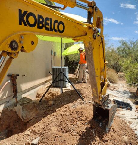 Underpinning Process: Heavy Machinery