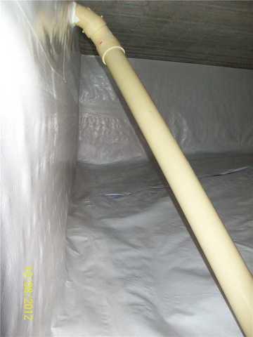 Crawl Space with CleanSpace Liner