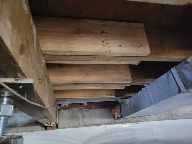 Repiar joists