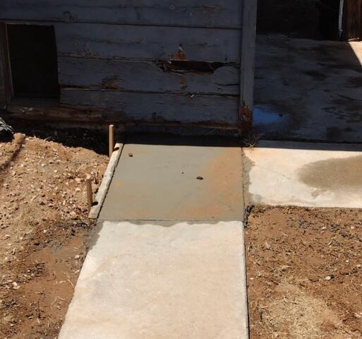 After the Underpinning Process