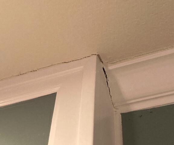 Symptoms of a Foundation Problem: Ceiling Cracks