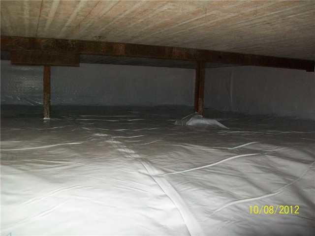 Crawl Space with CleanSpace Liner