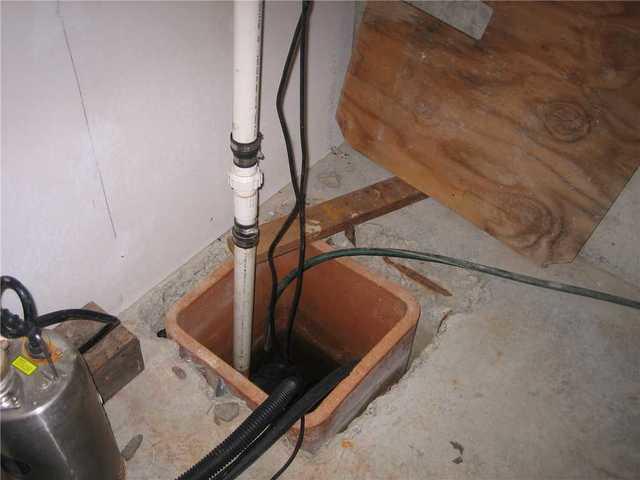 Old Sump Pump