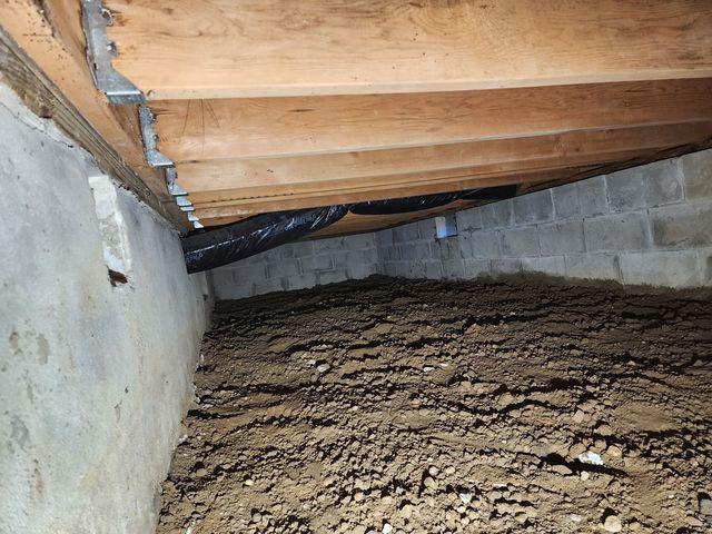 Dirt Crawl Space