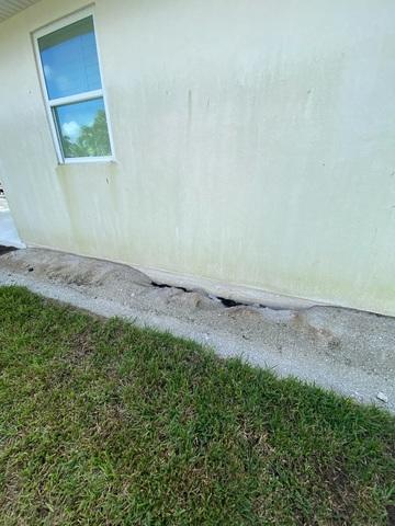 Large Voids Form Underneath Home