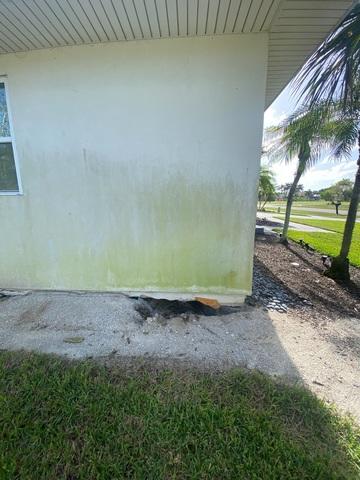 Voids Around Foundation of Home