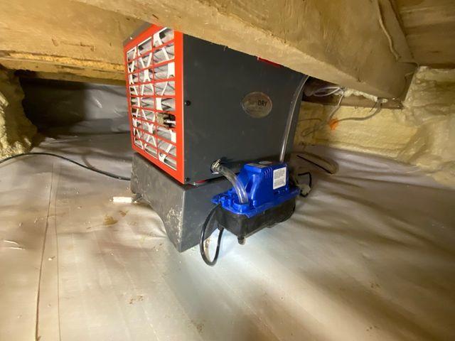 Sedona Crawl Space Air Dehumidifier