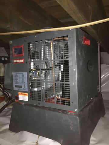 Crawl Space Dehumidifier