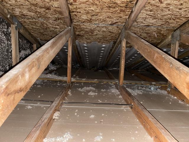 Old Insulation removed