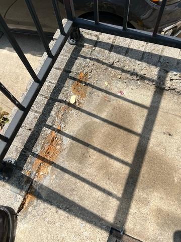 Front Porch settling and cracked