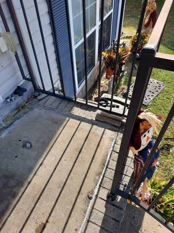 Front Porch settling and cracked