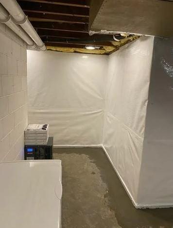 Cleanspace is pliable enough to cover uneven surfaces and irregular walls. As well as preventing mold, it can also help prevent humidity.