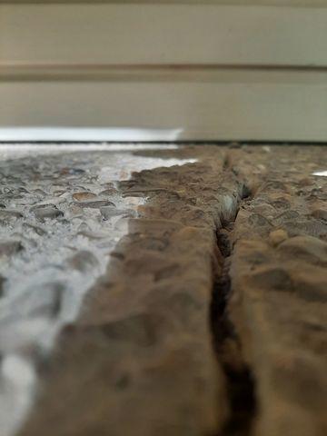 Before Photo of serious cracking