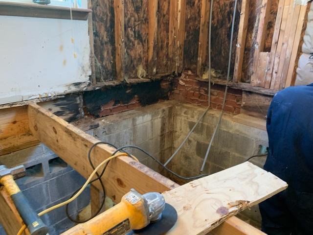 During Floor Replacement