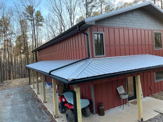 Gutter System Installation With Gutter Guards