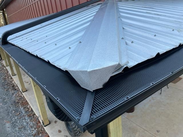 Installation of Gutter Guards With Corner Top