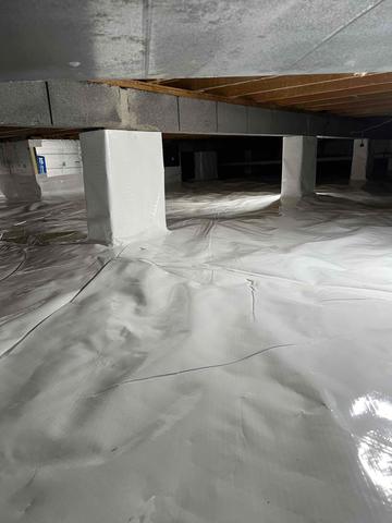 Crawl Space Moisture Control