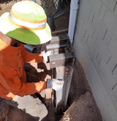 Underpinning Installation Process: Perfect Angle