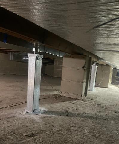 SmartJack Crawl Space Support System