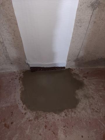 Floor is repaired.