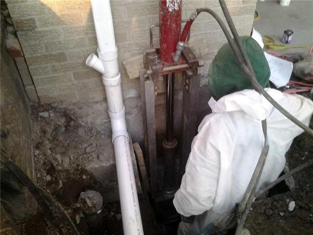 Push Pier Installation