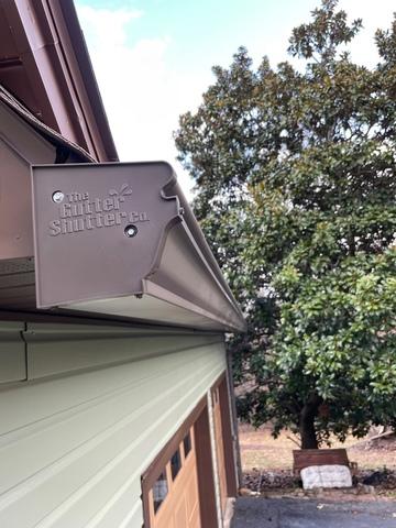 Gutter Shutter End Cap Encloses System