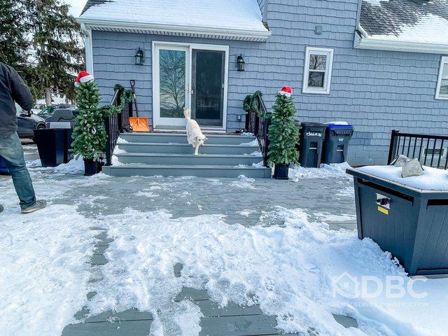 Steps Leading into the House