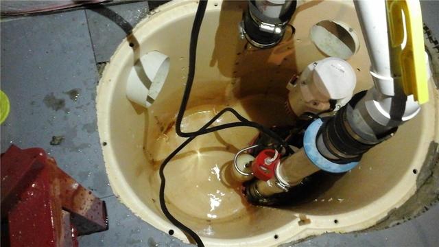 Sump Pump Cleaning