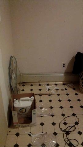 Flooded Basement Bathroom
