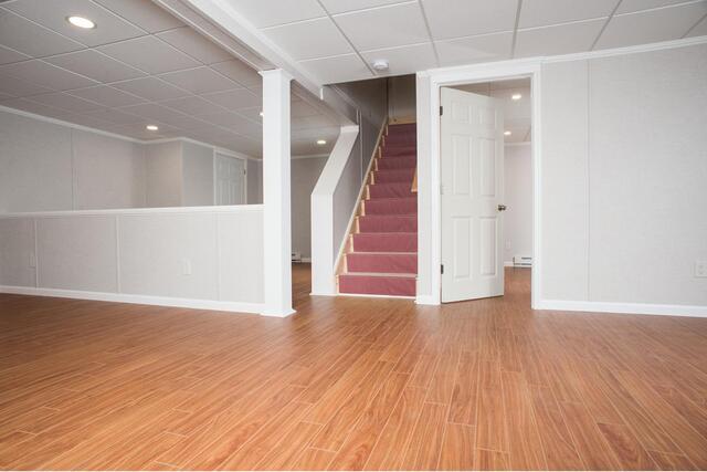 Basement Staircase & Landing - AFTER