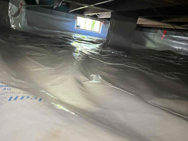 Crawl Space Entrance