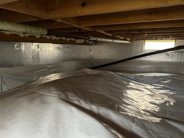 Completed Crawl Space