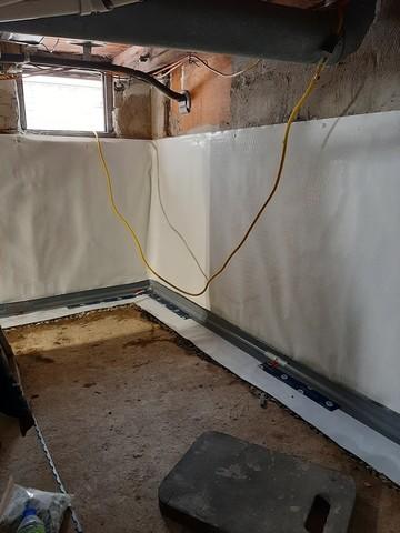 perimeter drainage system.