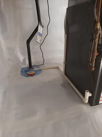 Furnace drainage added to smartsump