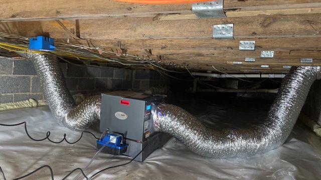 Crawl Space Dehumidifier