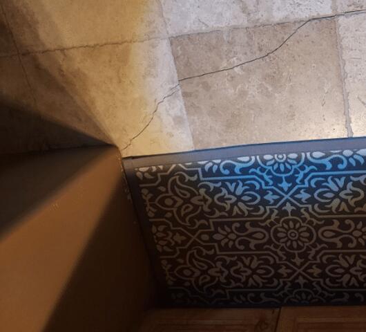 Symptoms of Foundation Problems: Floor Cracks