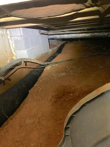 Crawl Space Drainage System