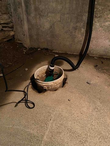 Old Sump Pump